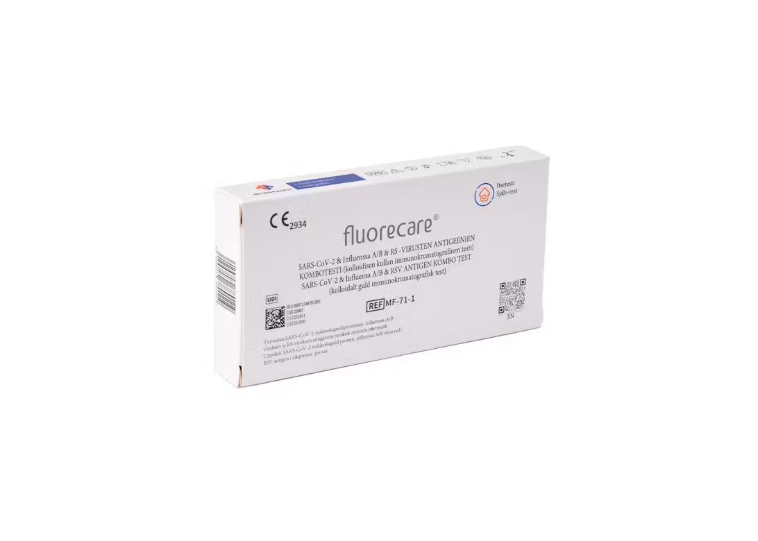 Influenssatesti, koronavirus- ja RSV-yhdistelmätesti, 3 kpl