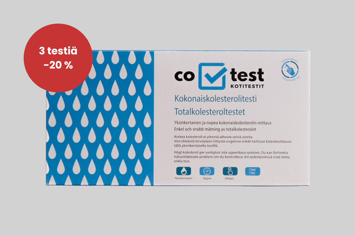 Kokonaiskolesterolitesti