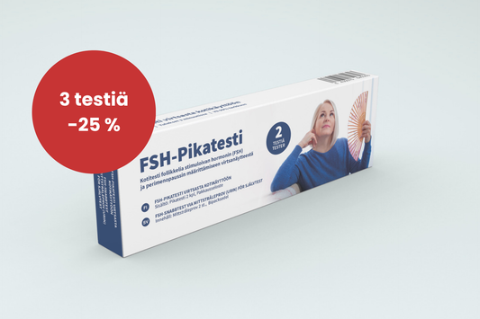 Vaihdevuositesti (FSH)
