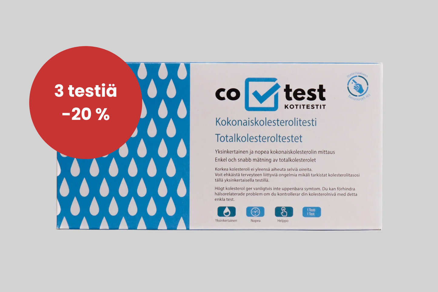 Kokonaiskolesterolitesti