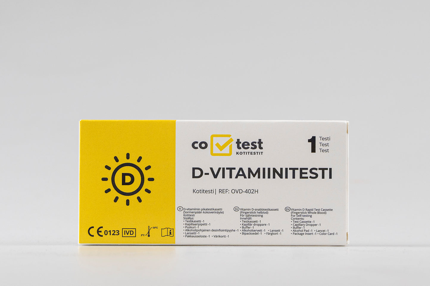 D-vitamiinitesti kotona